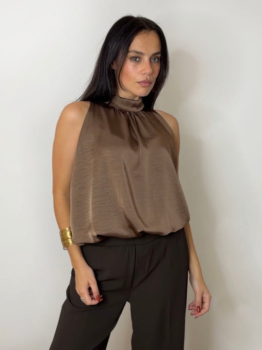 SATIN BUBBLE TOP COFFEE