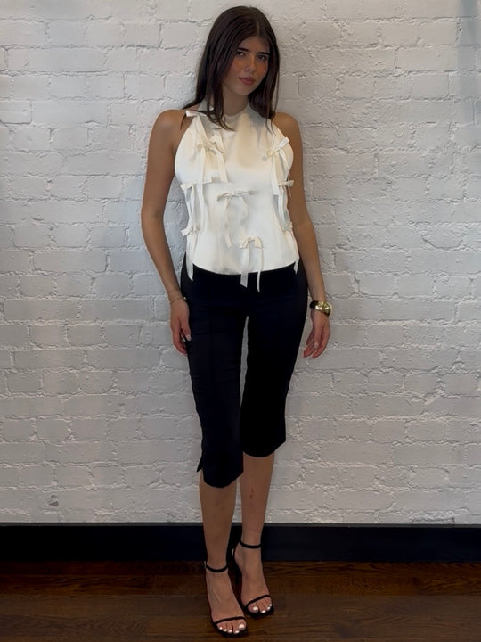 SPLIT CAPRI BLACK