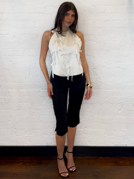 SPLIT CAPRI BLACK