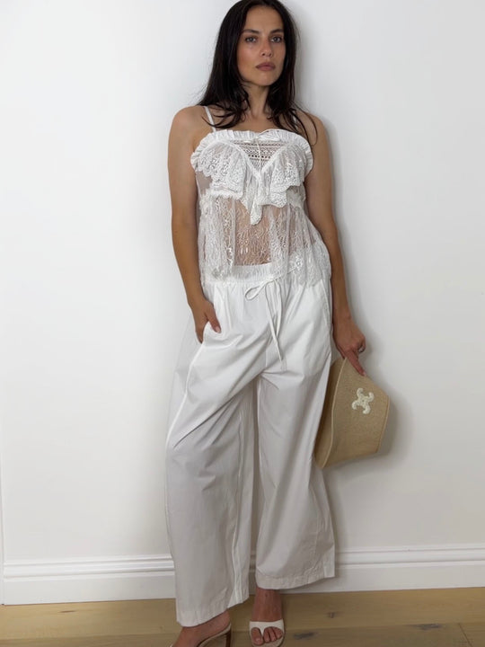 COTTON BARREL WHITE
