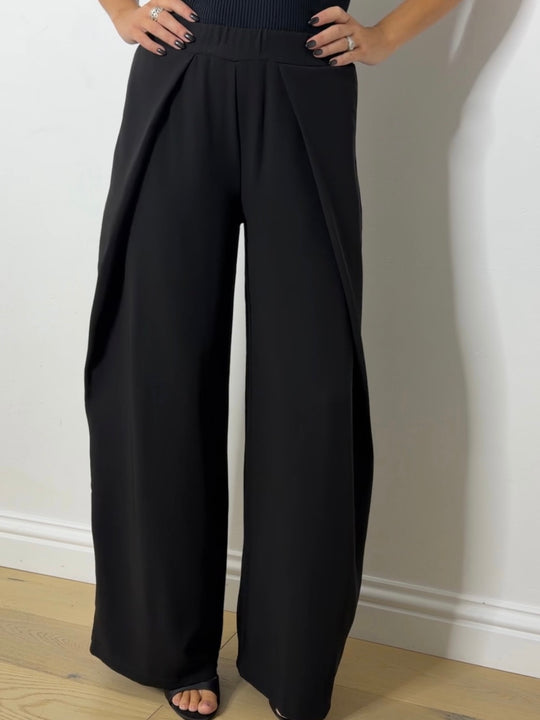 PLEAT FRONT PALAZZO