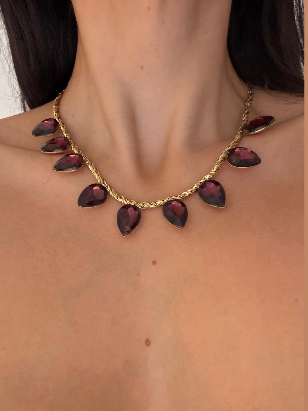 PEAR GEM CHOKER