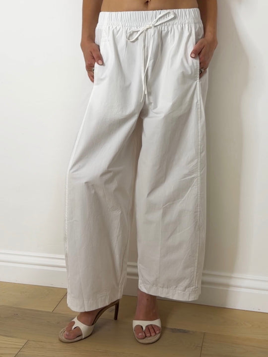 COTTON BARREL WHITE