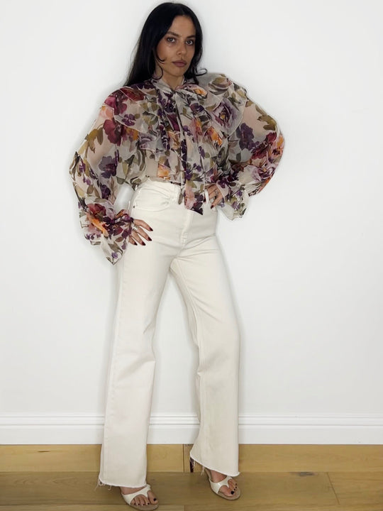 PRIMROSE PUSSYBOW BLOUSE