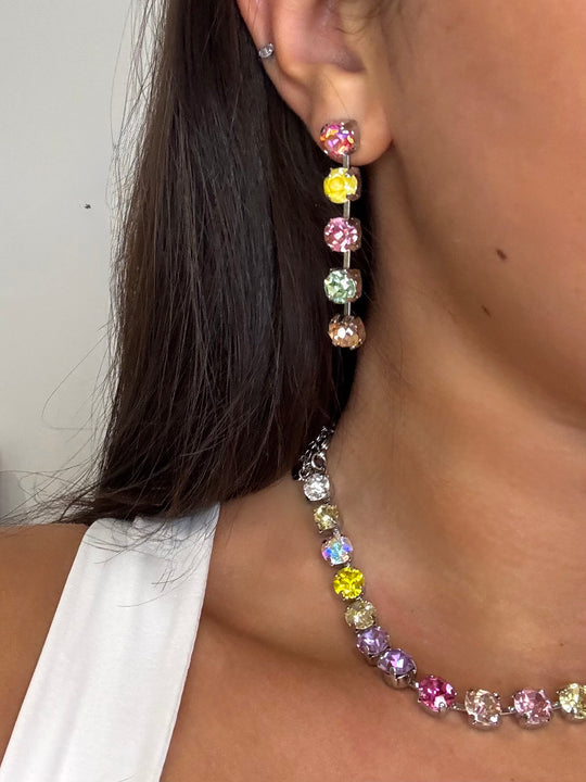 CRYSTAL DROP EARRING