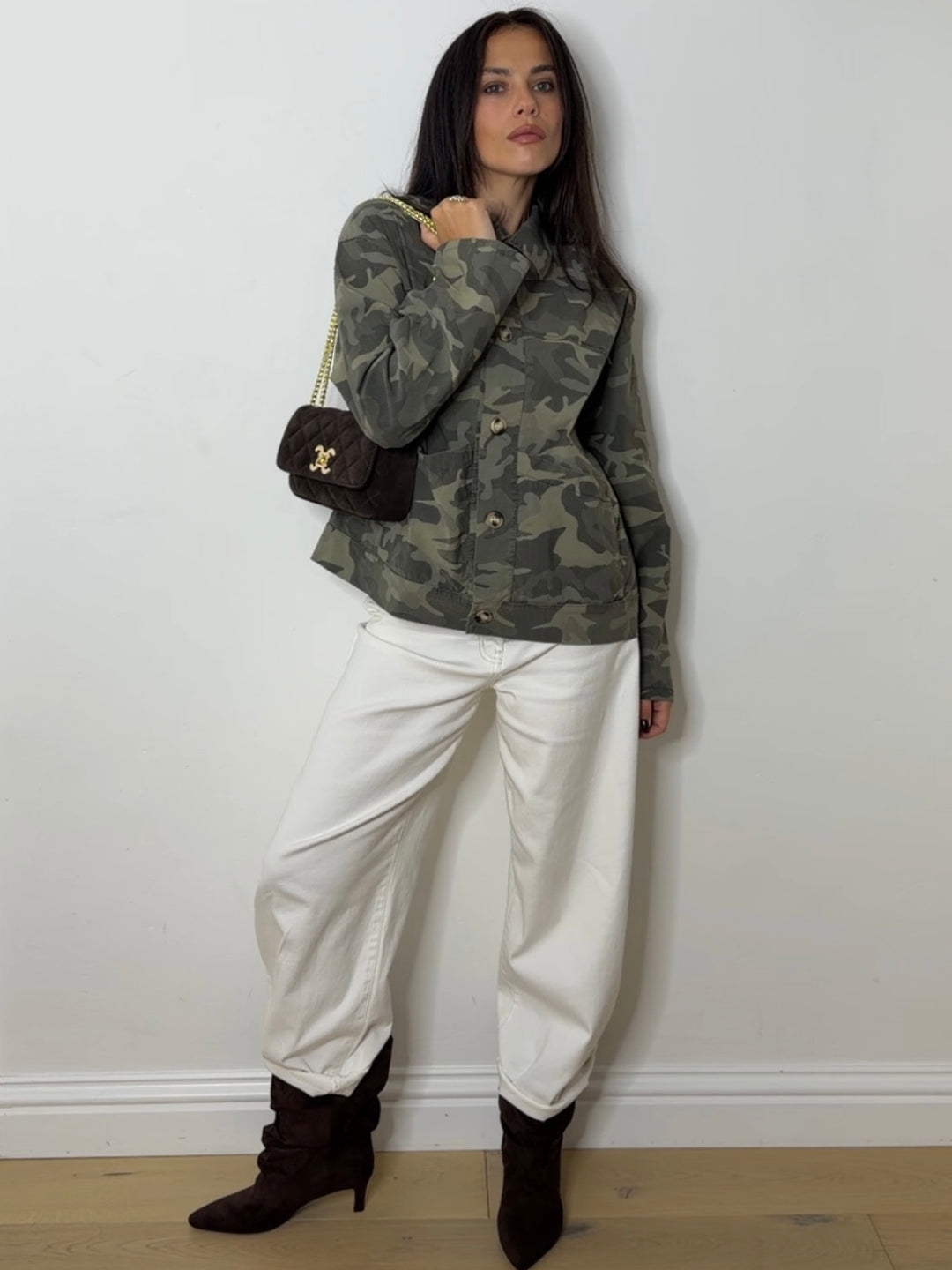 WASHED CAMO SHIRT