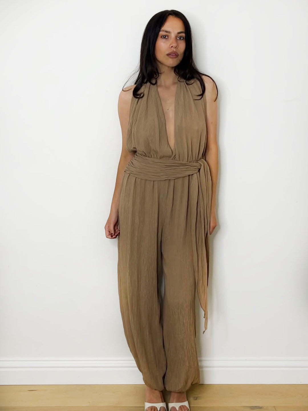 LUELLA JUMPSUIT CAMEL