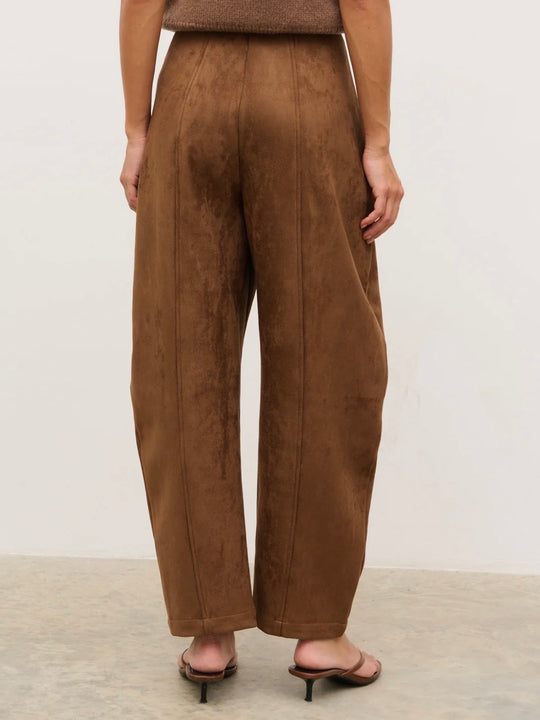 AMI BARREL LEG TROUSER