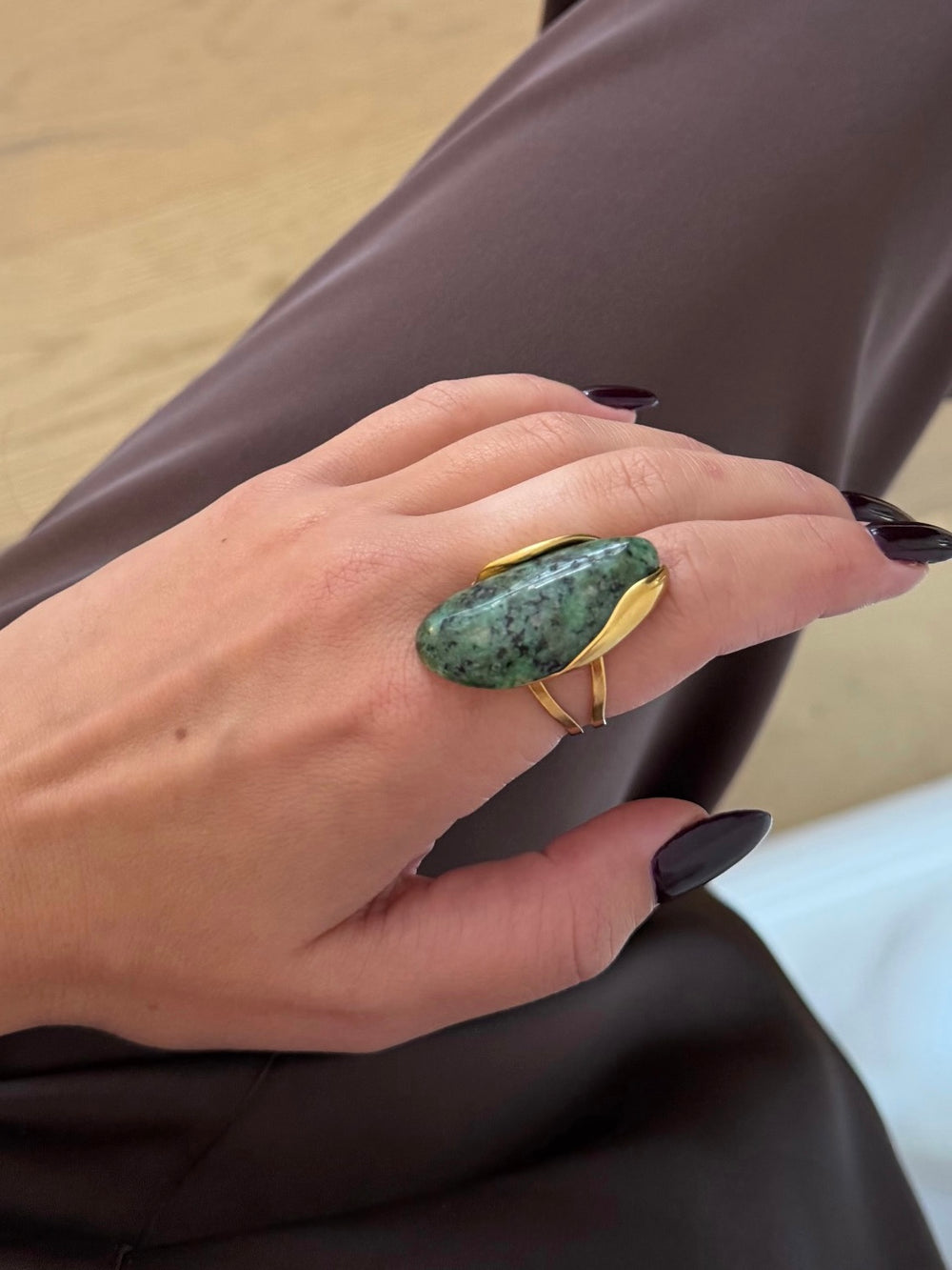 JADE GEM RING