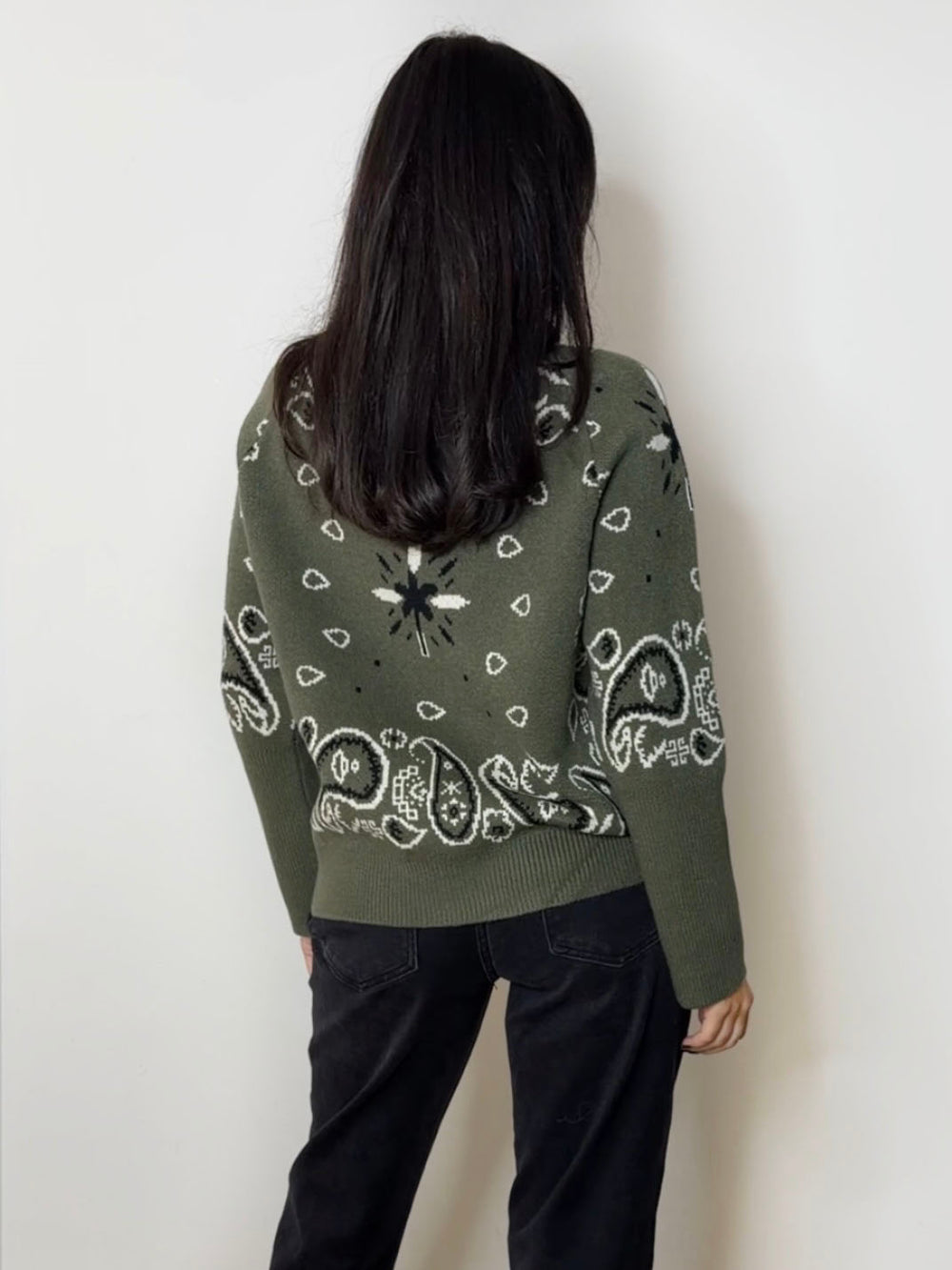 BANDANA ZIP BOMBER