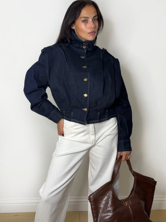 STELLA FUNNEL DENIM JACKET