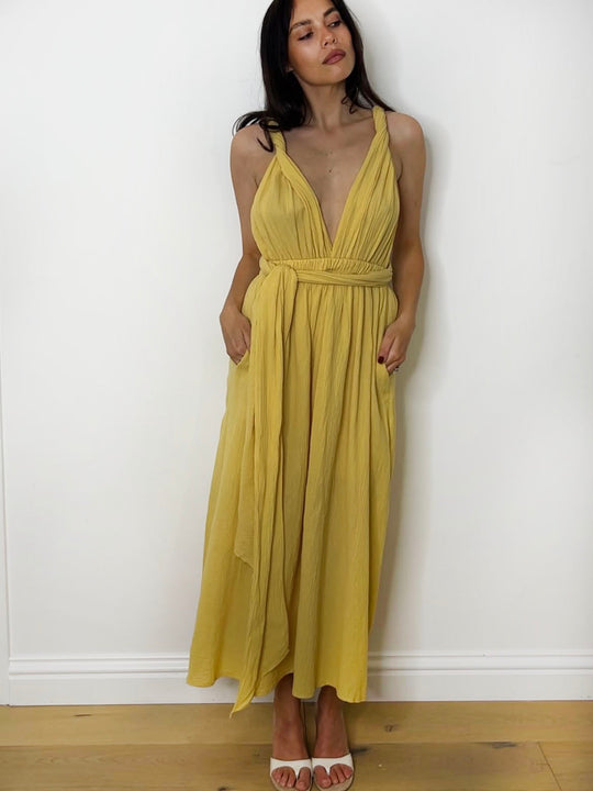 LINEN MULTI WAY DRESS