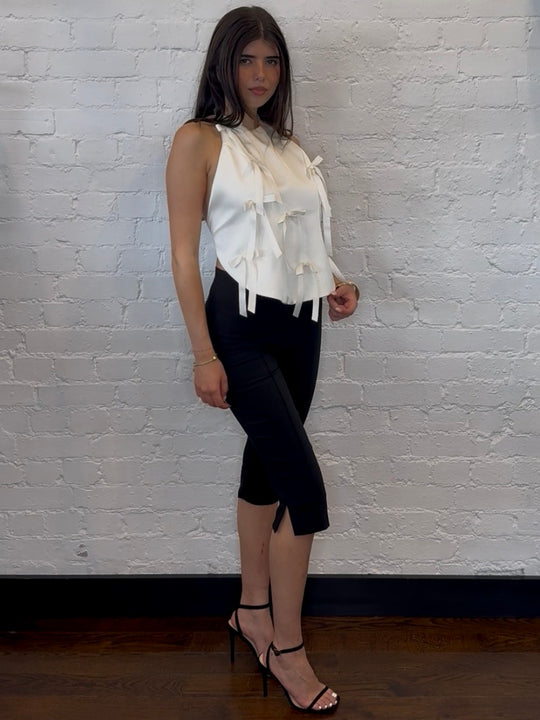 SPLIT CAPRI BLACK