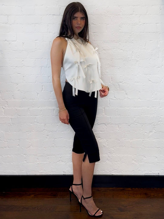 SPLIT CAPRI BLACK