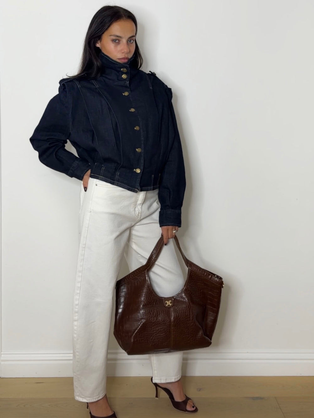 STELLA FUNNEL DENIM JACKET