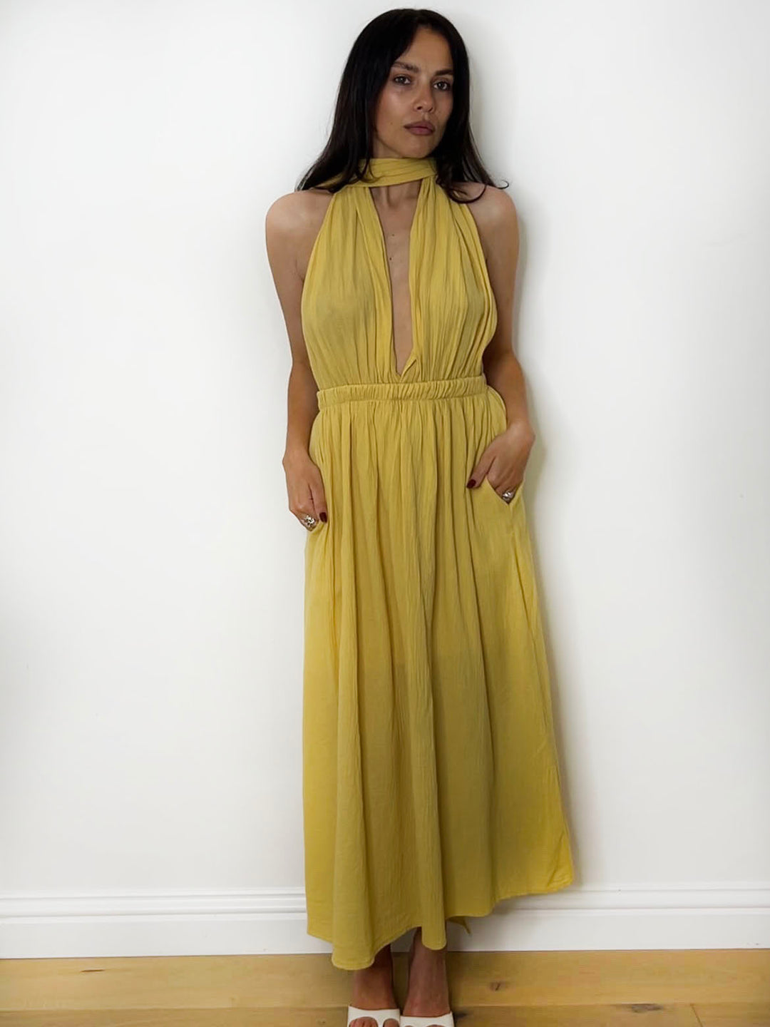 LINEN MULTI WAY DRESS