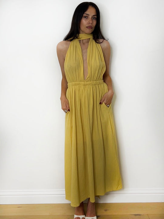 LINEN MULTI WAY DRESS