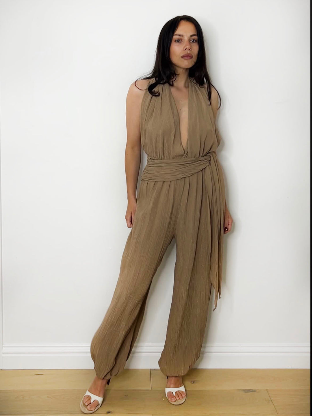 LUELLA JUMPSUIT CAMEL