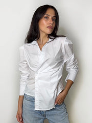 BUTTON POPLIN SHIRT