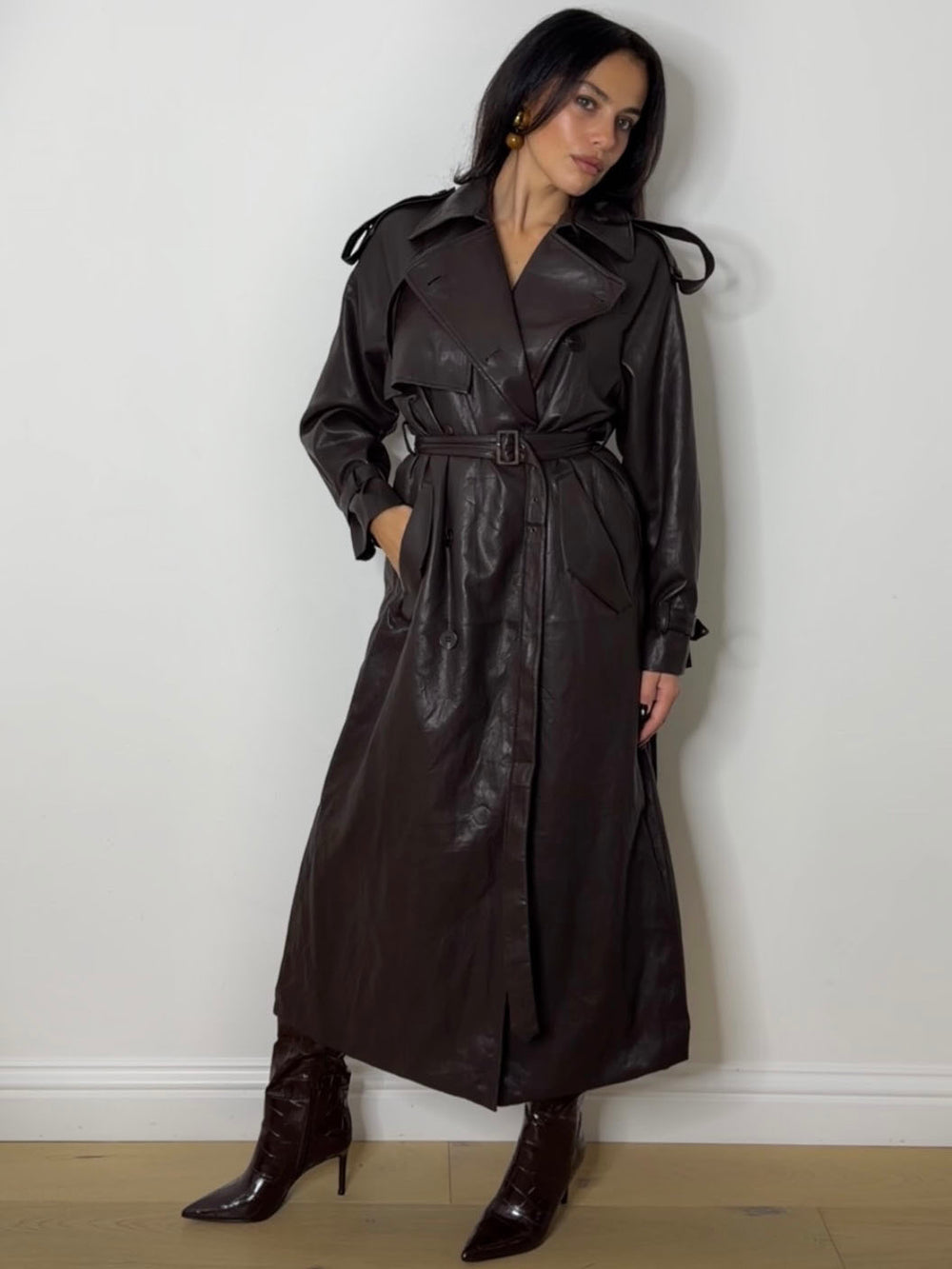 CLARA TRENCH CHOC