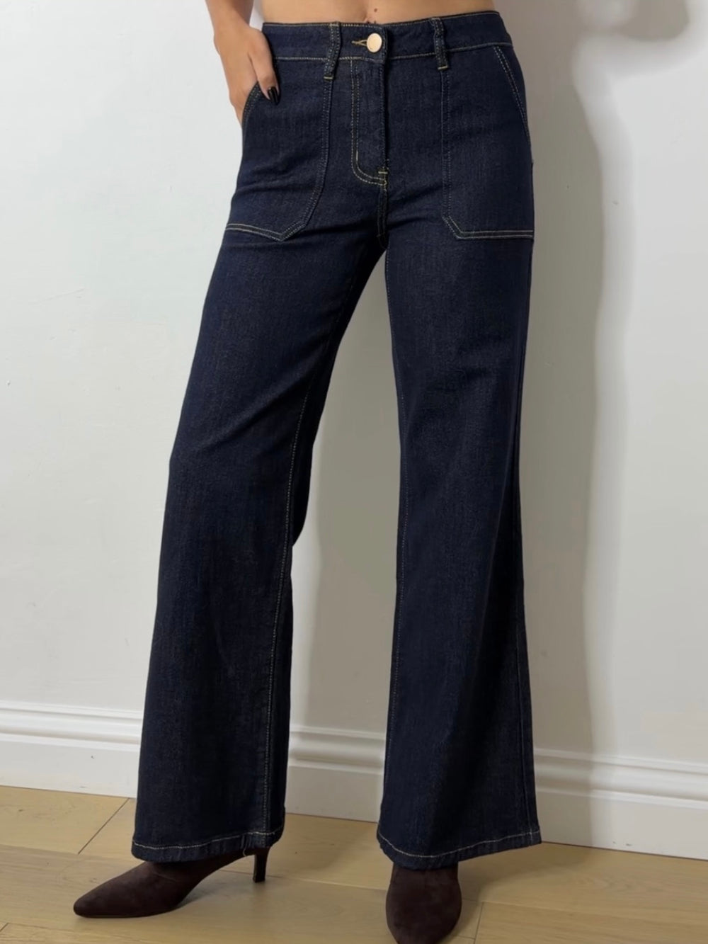 FARAH INDIGO DENIM JEANS
