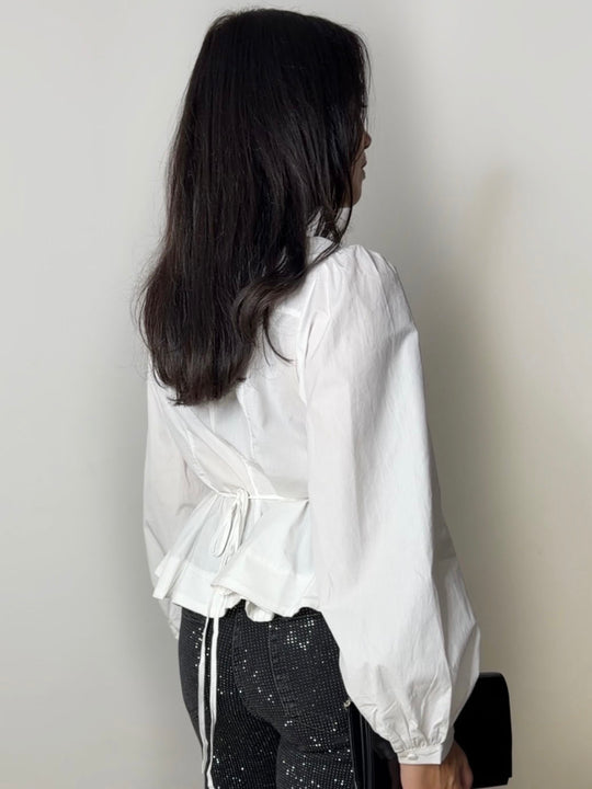 ZIP BUSTIER SHIRT