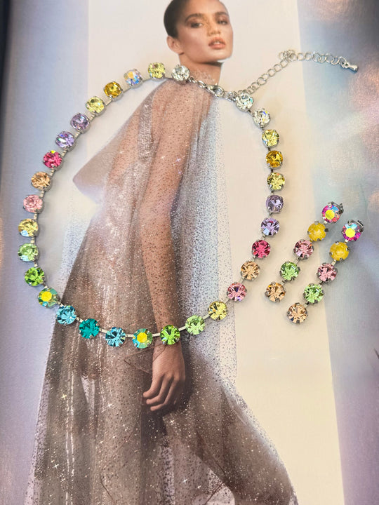 CRYSTAL DROP EARRING
