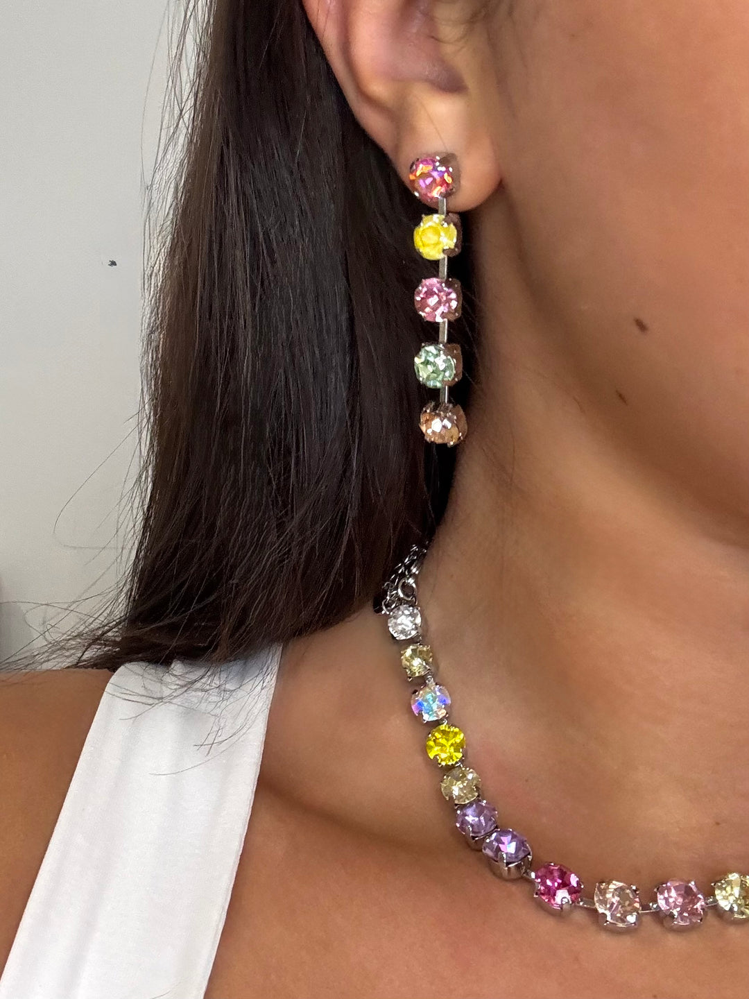 CRYSTAL DROP EARRING
