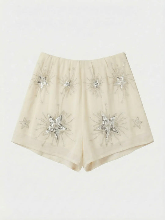 SEQUIN STAR SHORT
