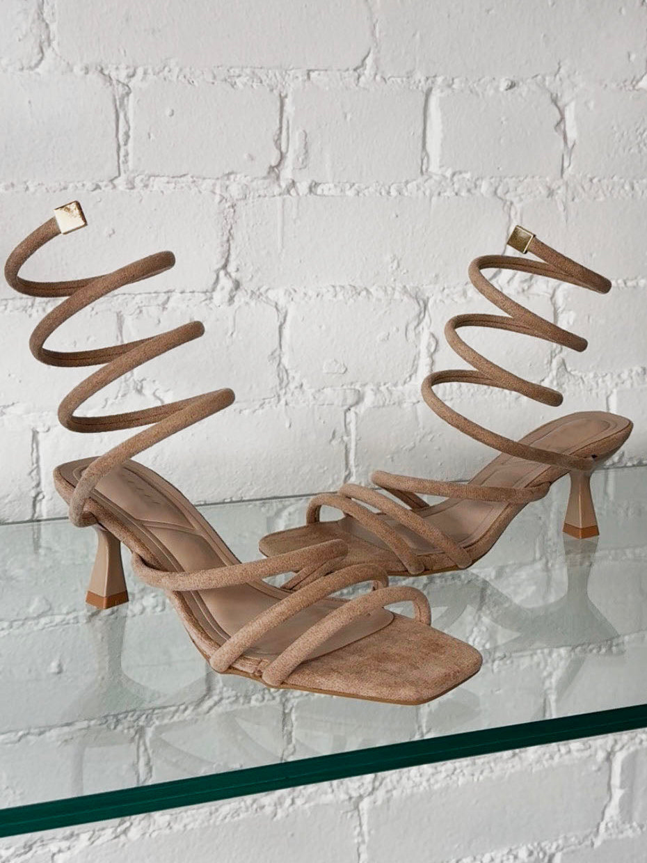 RENE STRAPPY HEEL