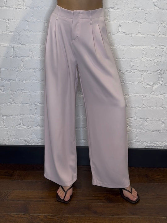 PLEAT FRONT PALAZZO ROSE