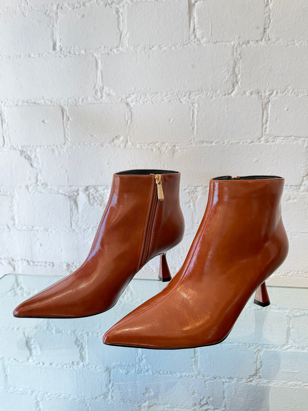 KITTEN ANKLE BOOT TAN