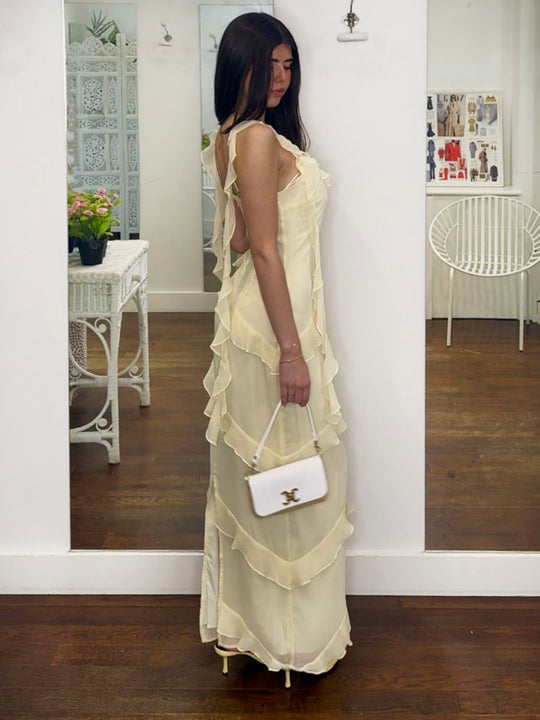 RUE RUFFLE MAXI DRESS