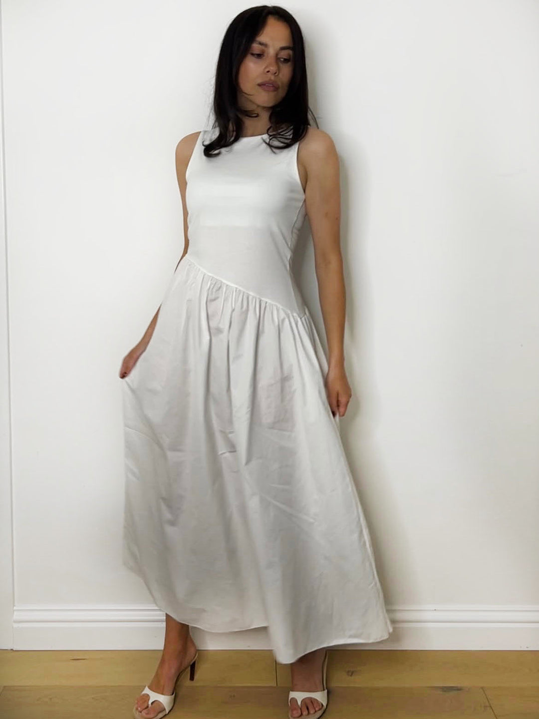 LAYLA MAXI DRESS WHITE