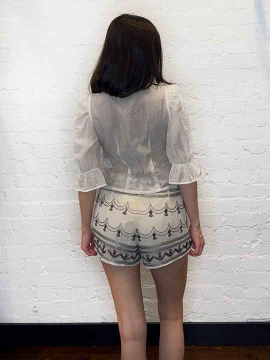 CATHY BLOUSE CREAM