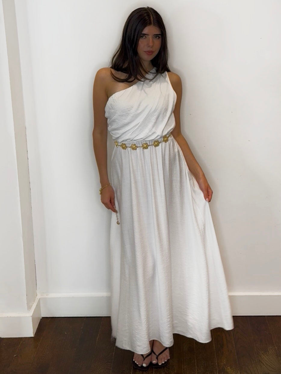 TARA MAXI DRESS WHITE