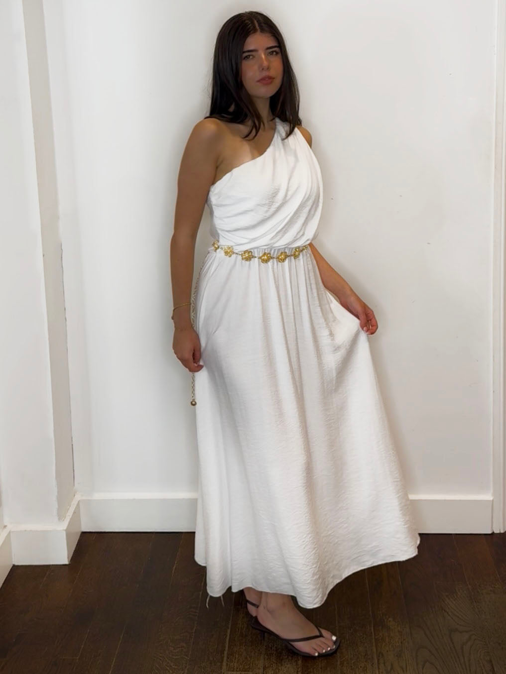 TARA MAXI DRESS WHITE