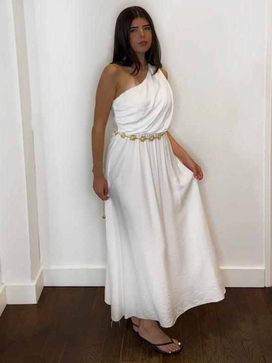 TARA MAXI DRESS WHITE