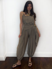 ROSALIE JUMPSUIT MOCHA