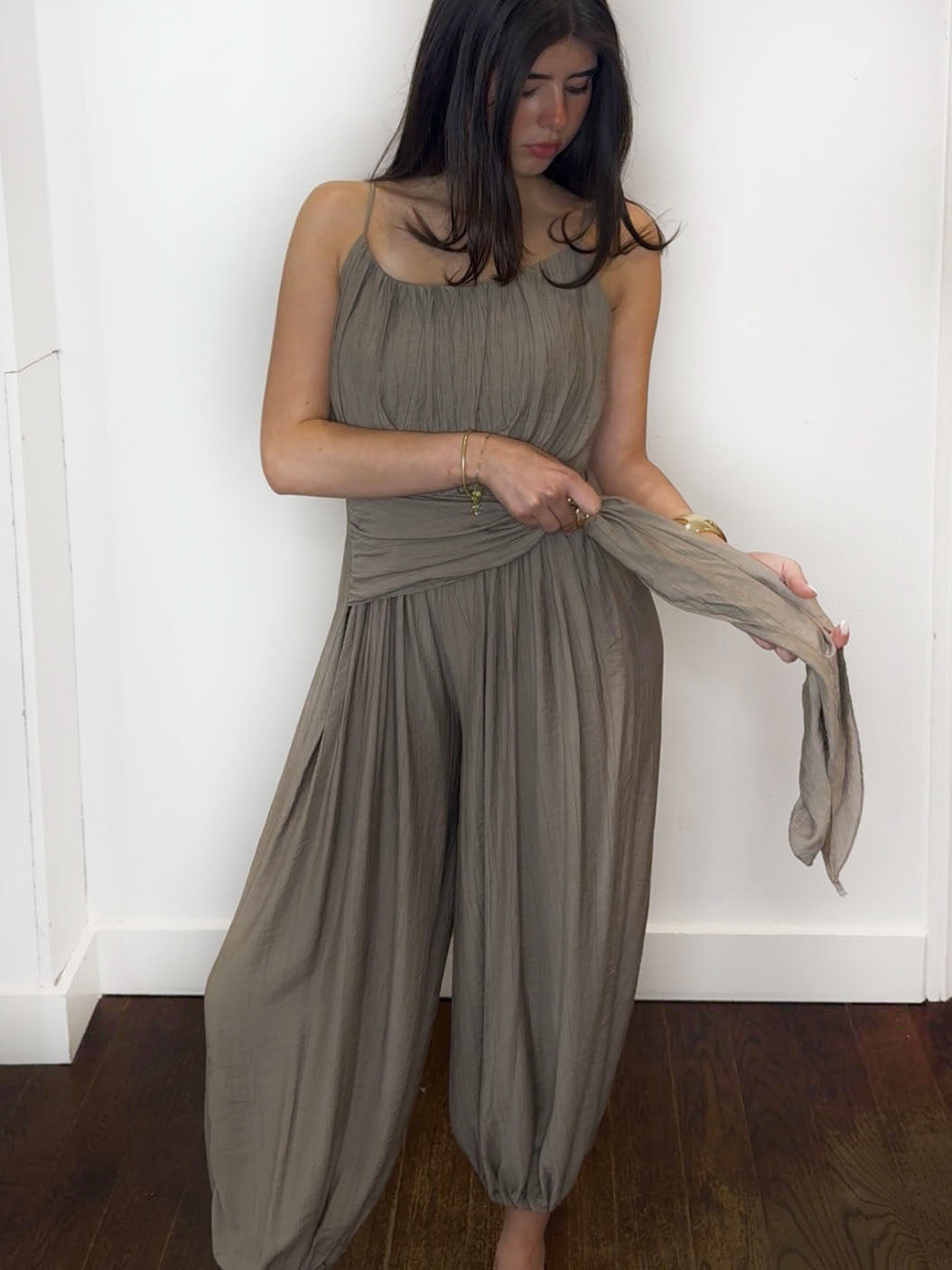 ROSALIE JUMPSUIT MOCHA
