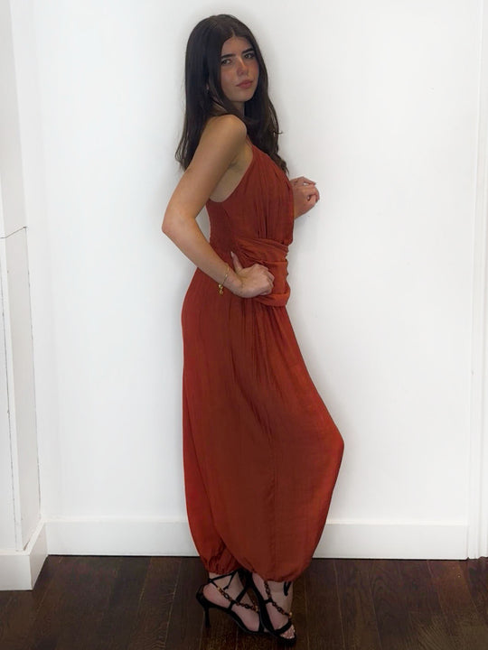 ROSALIE JUMPSUIT RUST