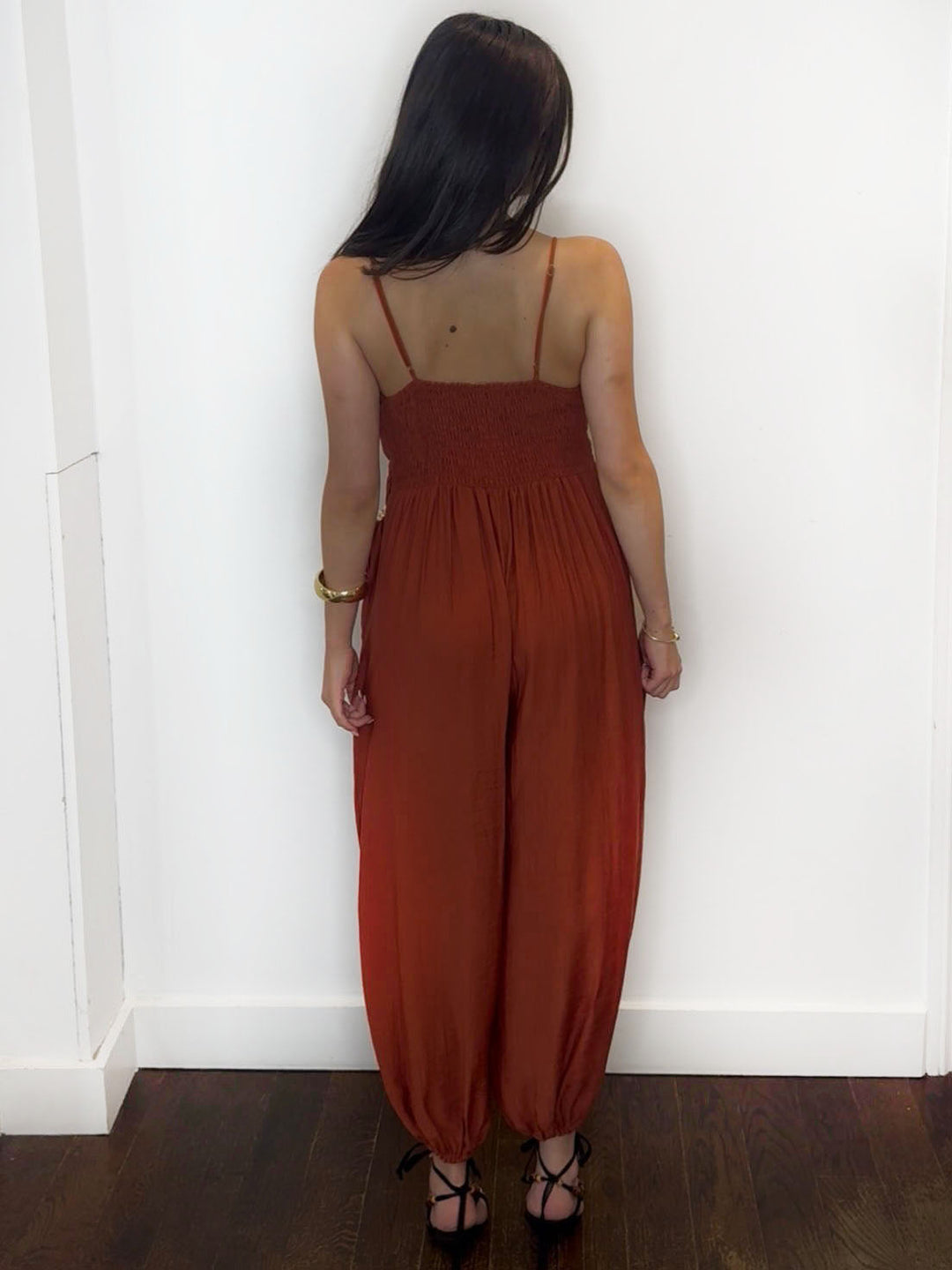 ROSALIE JUMPSUIT RUST