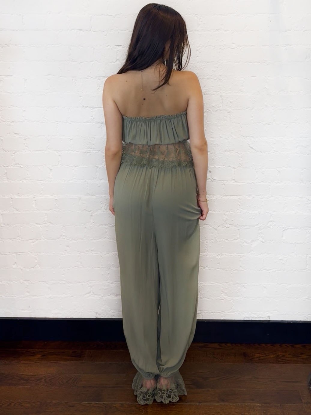 LAINEY LACE BUSTER SET KHAKI