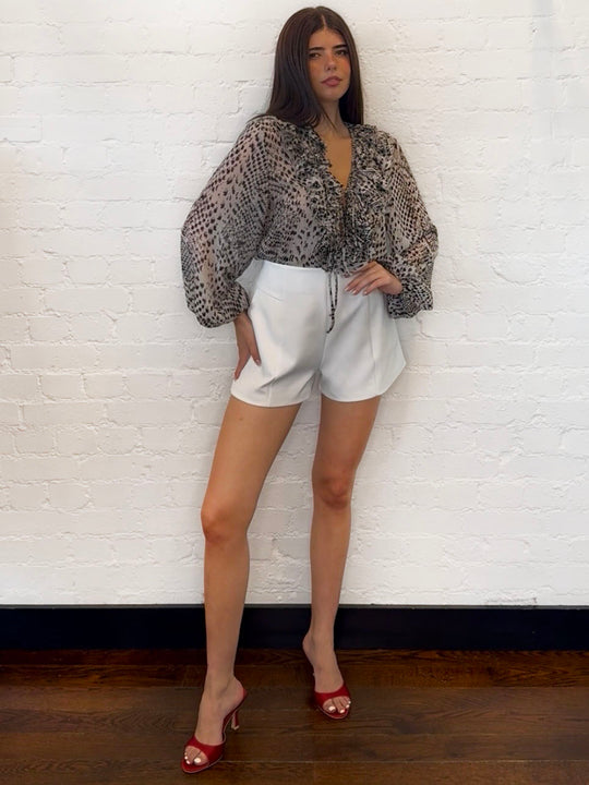 SNAKE FRILL GREY