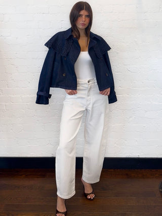 BELLA DENIM TRENCH