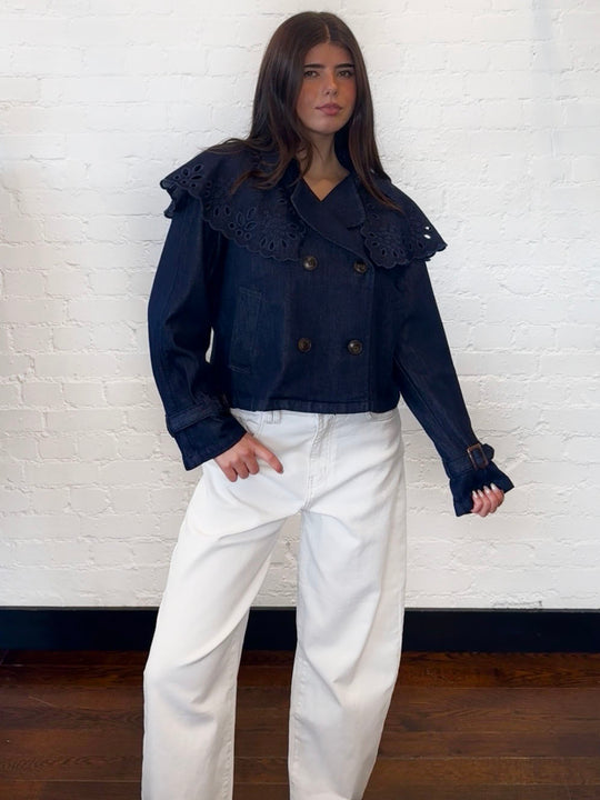 BELLA DENIM TRENCH