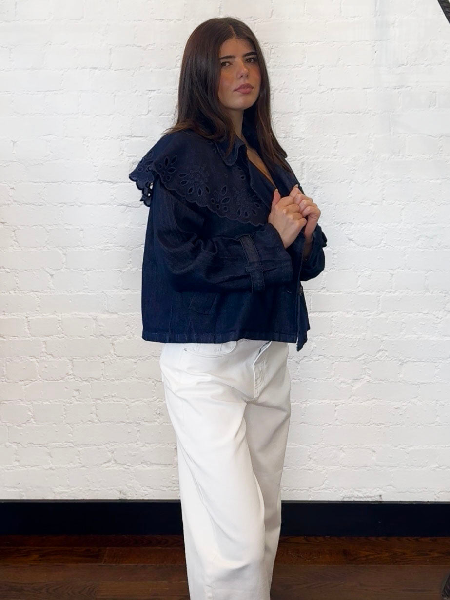 BELLA DENIM TRENCH