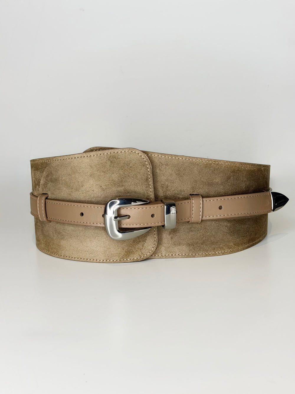 OBI BUCKLE BELT MOCHA