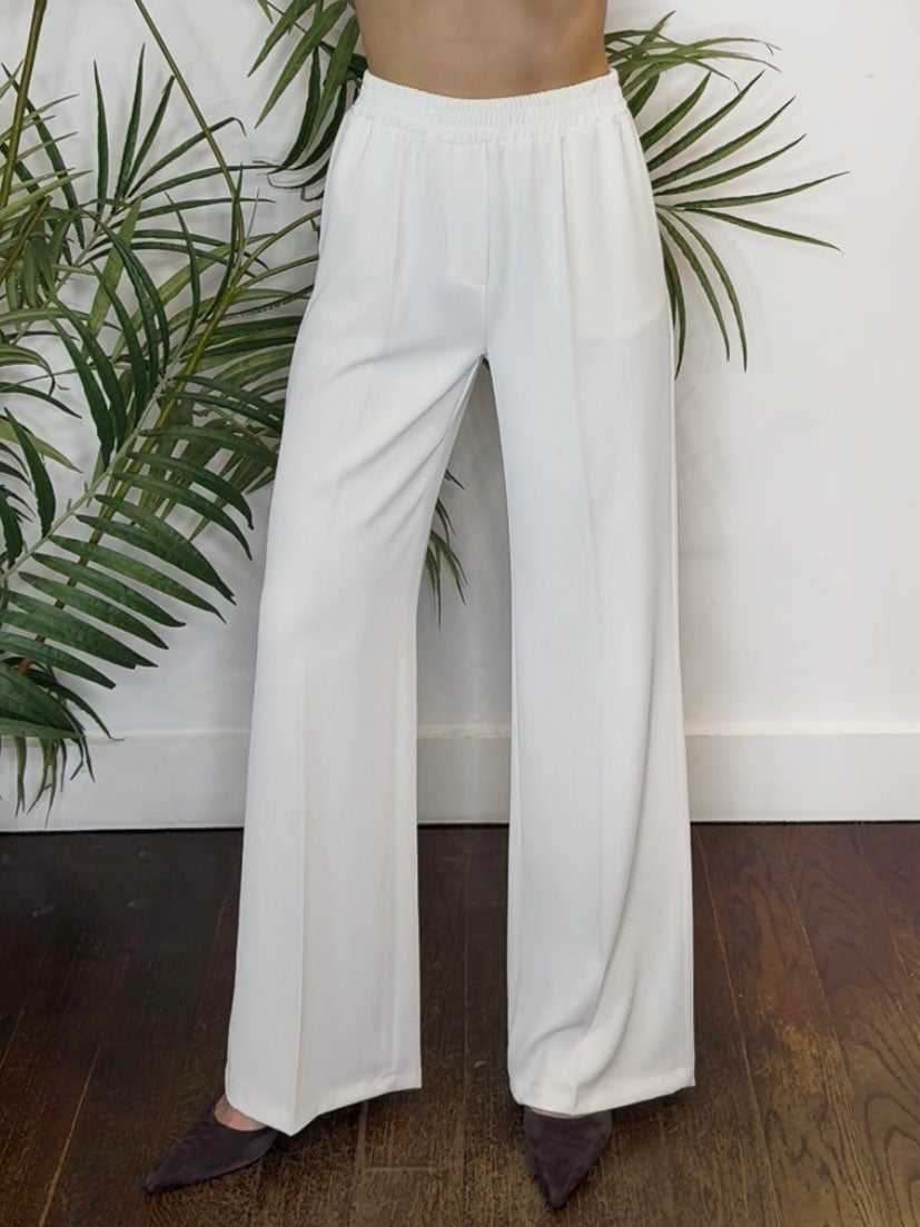CREPE PALAZZO IVORY