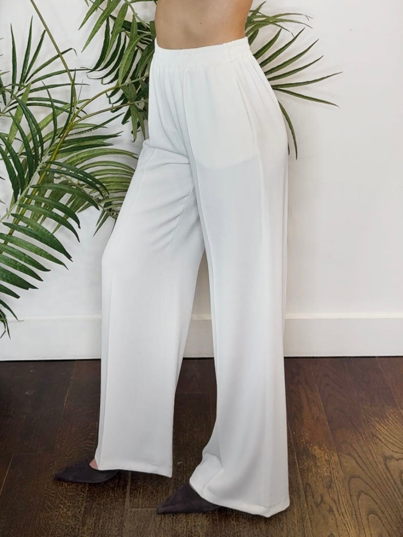 CREPE PALAZZO IVORY